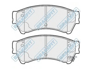 APEC braking PD3304 stabdžių trinkelių rinkinys, diskinis stabdys 
 Techninės priežiūros dalys -> Papildomas remontas