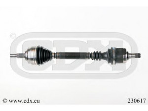 CDX 230617 kardaninis velenas 
 Ratų pavara -> Kardaninis velenas