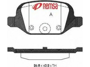 METZGER 0727.00 stabdžių trinkelių rinkinys, diskinis stabdys 
 Techninės priežiūros dalys -> Papildomas remontas
77362270, 77363445, 77364024, 77364961