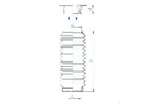 SPIDAN 83839 gofruotoji membrana, vairavimas
406634