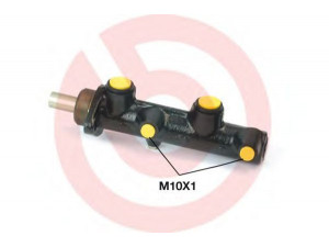 BREMBO M 50 039 pagrindinis cilindras, stabdžiai 
 Stabdžių sistema -> Pagrindinis stabdžių cilindras
0034307901, 0034308201, 0044303001