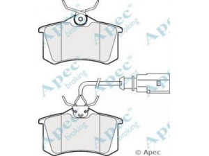 APEC braking PAD1913 stabdžių trinkelių rinkinys, diskinis stabdys 
 Techninės priežiūros dalys -> Papildomas remontas
8D0698451A, 8D0698451B