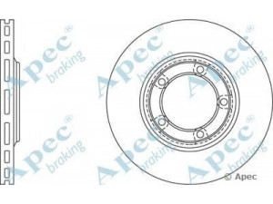 APEC braking DSK298 stabdžių diskas 
 Stabdžių sistema -> Diskinis stabdys -> Stabdžių diskas
5812944010