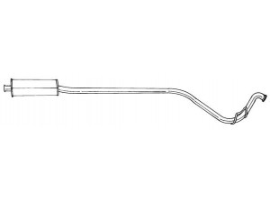 AKS DASIS SG50470 vidurinis duslintuvas