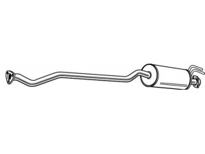 WALKER 23188 vidurinis duslintuvas 
 Išmetimo sistema -> Duslintuvas
18220S5AJ01, 18220S5AJ02, 18220S5AJ03