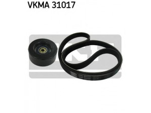 SKF VKMA 31017 V formos rumbuotas diržas, komplektas 
 Techninės priežiūros dalys -> Techninės priežiūros intervalai
028 145 278 M, 028 903 137 AP, 047 903 137 R