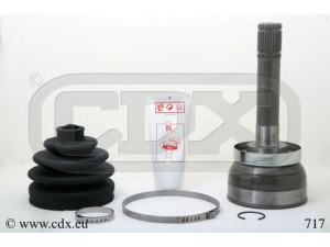 CDX 717 jungčių komplektas, kardaninis velenas 
 Ratų pavara -> Sujungimai/komplektas
3921158G00