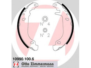 ZIMMERMANN 10990.100.6 stabdžių trinkelių komplektas 
 Techninės priežiūros dalys -> Papildomas remontas
7701202542, 7701202661, 7701202820