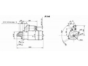 DELCO REMY 19024241 starteris
000 444 8694, 4711-13
