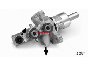 BENDIX 132998B pagrindinis cilindras, stabdžiai 
 Stabdžių sistema -> Pagrindinis stabdžių cilindras
34311165543