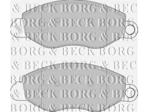 BORG & BECK BBP1714 stabdžių trinkelių rinkinys, diskinis stabdys 
 Techninės priežiūros dalys -> Papildomas remontas
1135167, 1144288, 1318147, 1415168