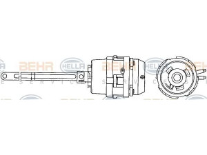 HELLA 6NV 351 329-351 sukamosios movos vožtuvas, suspausto oro sistema
124 800 29 75, A 124 800 29 75