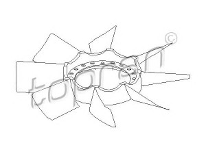 TOPRAN 111 409 ventiliatoriaus ratas, variklio aušinimas 
 Aušinimo sistema -> Radiatoriaus ventiliatorius
078 121 301E, 078 121 301E, 078 121 301E