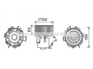 AVA QUALITY COOLING RT8599 elektrovariklis, vidinis pūtiklis 
 Šildymas / vėdinimas -> Orpūtė/dalys
4415547, 93181459, 7701057555
