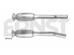 ERNST 751018 katalizatoriaus keitiklis 
 Išmetimo sistema -> Katalizatoriaus keitiklis
1 035 983, 1 230 650, 1 529 501