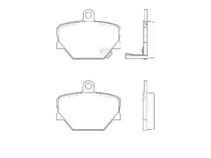 WAGNER WBP21998A stabdžių trinkelių rinkinys, diskinis stabdys 
 Techninės priežiūros dalys -> Papildomas remontas
0001431V002, 0001431V002, 0001431V002000000