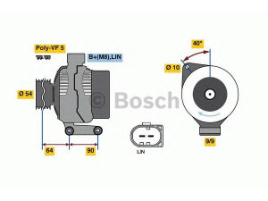 BOSCH 0 986 047 930 kintamosios srovės generatorius 
 Elektros įranga -> Kint. sr. generatorius/dalys -> Kintamosios srovės generatorius
1379701, 1388004, 1425016, 6G9N1 0300 HA