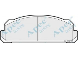 APEC braking PAD153 stabdžių trinkelių rinkinys, diskinis stabdys
41060M0801, 41060M0900, 0446512020