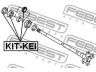 FEBEST KIT-KEI guolis, kardaninis velenas
9S9T-23-0103, 09262-30103, 43485-76GG0