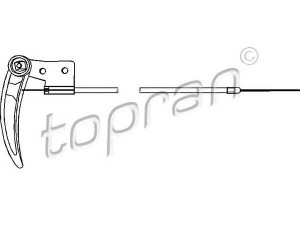 TOPRAN 104 170 gaubto trosas 
 Kėbulas -> Transporto priemonės priekis -> Gaubtas/dalys/garso izoliacinė medžiaga
811 823 531