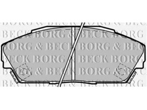 BORG & BECK BBP1217 stabdžių trinkelių rinkinys, diskinis stabdys 
 Techninės priežiūros dalys -> Papildomas remontas
45022- SD4-508, 45022- SD4-526
