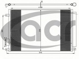 ACR 300649 kondensatorius, oro kondicionierius 
 Oro kondicionavimas -> Kondensatorius
51786211, 1551184, 9S5119710AA