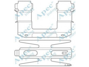 APEC braking KIT1032 priedų komplektas, stabdžių trinkelė 
 Stabdžių sistema -> Būgninis stabdys -> Dalys/priedai