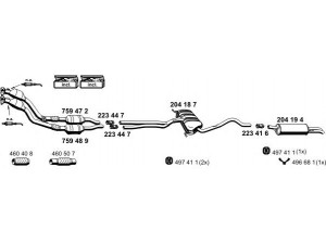ERNST 010608 išmetimo sistema 
 Išmetimo sistema -> Išmetimo sistema, visa