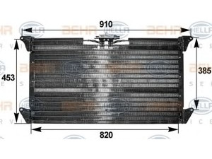 HELLA 8FC 351 300-191 kondensatorius, oro kondicionierius 
 Oro kondicionavimas -> Kondensatorius
1380374, 144 9779
