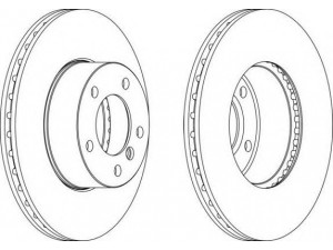 FERODO DDF1536 stabdžių diskas 
 Dviratė transporto priemonės -> Stabdžių sistema -> Stabdžių diskai / priedai
34116764643, 34116772669, 34116854998