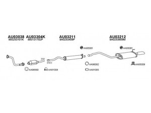 VENEPORTE 030175 išmetimo sistema 
 Išmetimo sistema -> Išmetimo sistema, visa