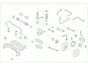 BOGE MERCE-E-KLA-RB009 vairavimo mechanizmas; rato pakaba 
 Ašies montavimas/vairavimo mechanizmas/ratai -> Prekių paieška pagal schemą