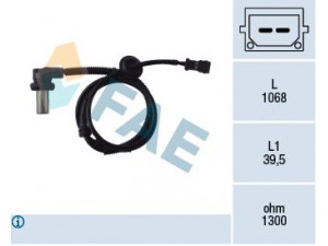 FAE 78062 jutiklis, rato greitis 
 Elektros įranga -> Jutikliai
8D0 927 803