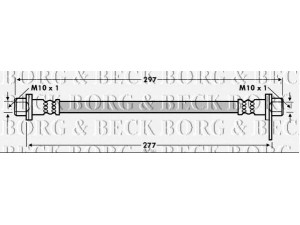 BORG & BECK BBH7561 stabdžių žarnelė 
 Stabdžių sistema -> Stabdžių žarnelės
4650A244, 4806.J2