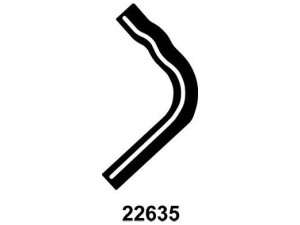 GATES 22635 radiatoriaus žarna 
 Aušinimo sistema -> Žarnelės/vamzdeliai/sujungimai -> Radiatoriaus žarnos
11531743535