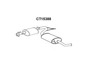 VENEPORTE CT15388 galinis duslintuvas 
 Išmetimo sistema -> Duslintuvas
1344235080, 1726PC, 1726PF, 1730G2