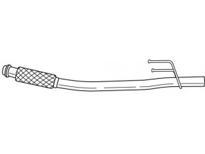 AKS DASIS SG45206 išleidimo kolektorius