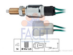 FACET 7.1027 stabdžių žibinto jungiklis 
 Stabdžių sistema -> Stabdžių žibinto jungiklis
84340-87601-000, 84340-87602-000