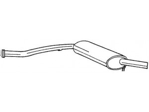 AKS DASIS SG50425 vidurinis duslintuvas