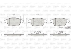 VALEO 872587 stabdžių trinkelių rinkinys, diskinis stabdys 
 Techninės priežiūros dalys -> Papildomas remontas
3C0698151B, 3C0698151B, 3C0698151B