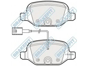 APEC braking PD3278 stabdžių trinkelių rinkinys, diskinis stabdys 
 Techninės priežiūros dalys -> Papildomas remontas