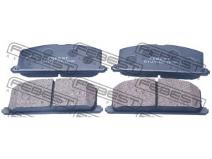 FEBEST 0101-CE105F stabdžių trinkelių rinkinys, diskinis stabdys 
 Techninės priežiūros dalys -> Papildomas remontas
04465-21010, 04491-12301