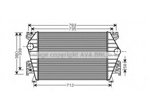 AVA QUALITY COOLING AI4191 tarpinis suslėgto oro aušintuvas, kompresorius 
 Variklis -> Oro tiekimas -> Įkrovos agregatas (turbo/superįkrova) -> Tarpinis suslėgto oro aušintuvas
4D0145805B