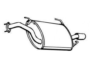 WALKER 16584 galinis duslintuvas 
 Išmetimo sistema -> Duslintuvas
2010058Y70