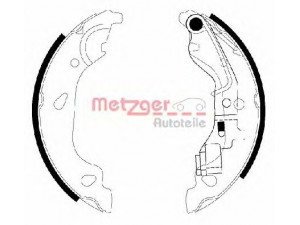 METZGER MG 738 stabdžių trinkelių komplektas 
 Techninės priežiūros dalys -> Papildomas remontas
9948373