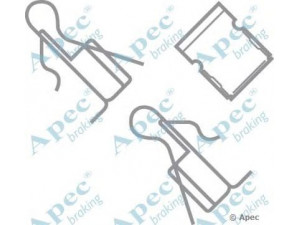 APEC braking KIT308 priedų komplektas, stabdžių trinkelė 
 Stabdžių sistema -> Būgninis stabdys -> Dalys/priedai