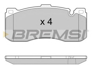 BREMSI BP3472 stabdžių trinkelių rinkinys, diskinis stabdys
34116784807, 34116786044, 34116797860
