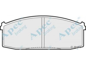 APEC braking PAD331 stabdžių trinkelių rinkinys, diskinis stabdys 
 Techninės priežiūros dalys -> Papildomas remontas
4106001F86, 4106001F87, 4106031E25