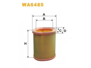 WIX FILTERS WA6485 oro filtras 
 Techninės priežiūros dalys -> Techninės priežiūros intervalai
1444A7, 95658433, 95659354, 144485