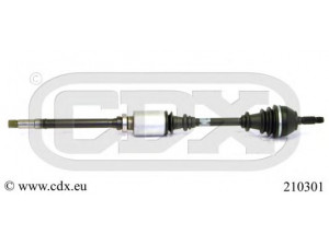 CDX 210301 kardaninis velenas 
 Ratų pavara -> Kardaninis velenas
95669014